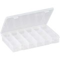 Plano Plano 2361870 StowAway 18 Fixed Compartment Box, 11L x 7-1/4W x 1-3/4H, Clear 2361800